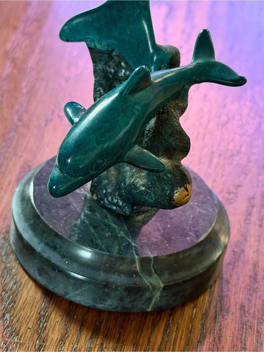 San Pacific International DOLPHIN SCULPTURE STATUE 6